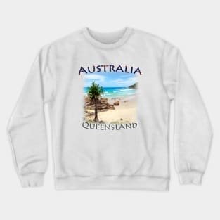 Australia, Queensland - Sunshine Coast Crewneck Sweatshirt